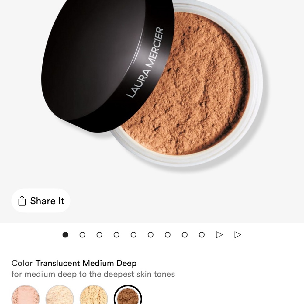 Laura Mercier Loose Setting Powder - Translucent Medium Deep